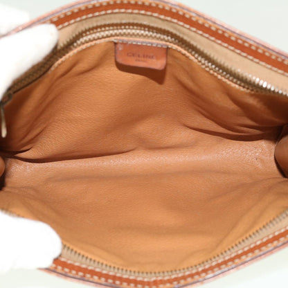 Celine Macadam Canvas Clutch Bag Beige  ny235
