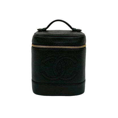 Chanel Coco Mark Matte Caviar Skin Handbag