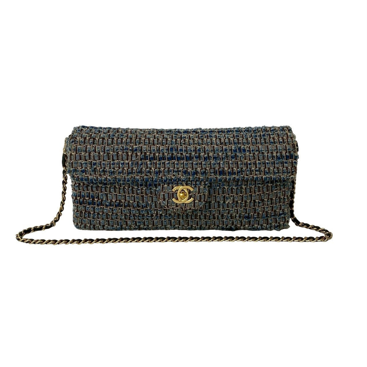 Chanel Coco Mark Tweed Shoulder Bag