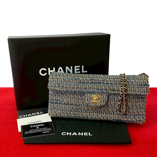 Chanel Coco Mark Tweed Shoulder Bag