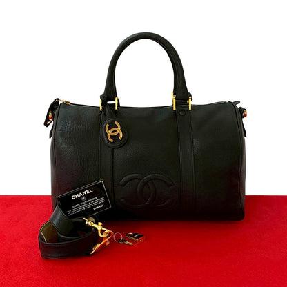 Chanel Coco Caviar Skin 2way Handbag