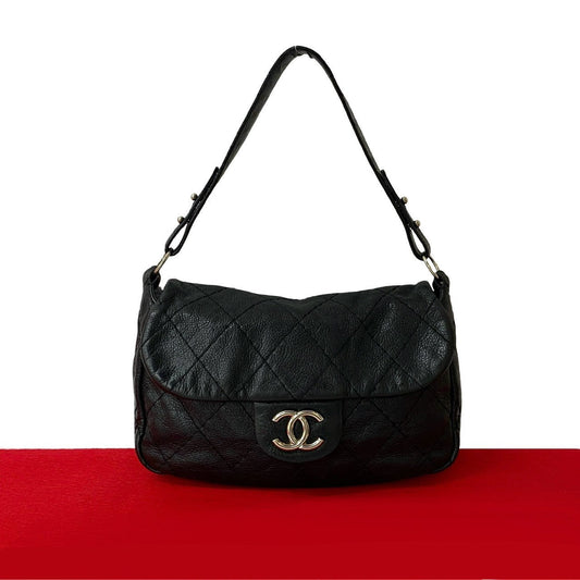 Chanel Wild Stitch Calfskin Shoulder Bag