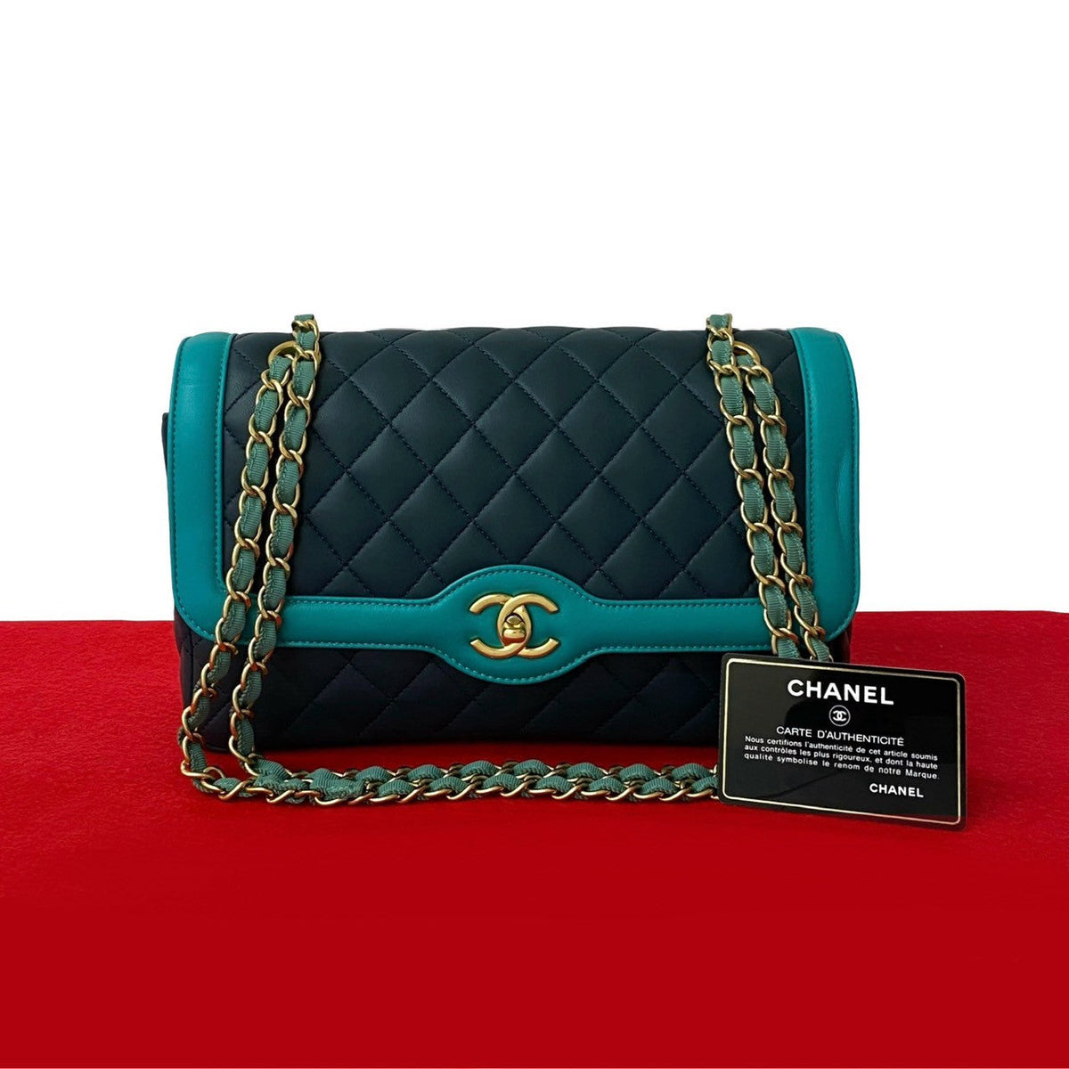 Chanel Matelasse Lambskin Shoulder Bag