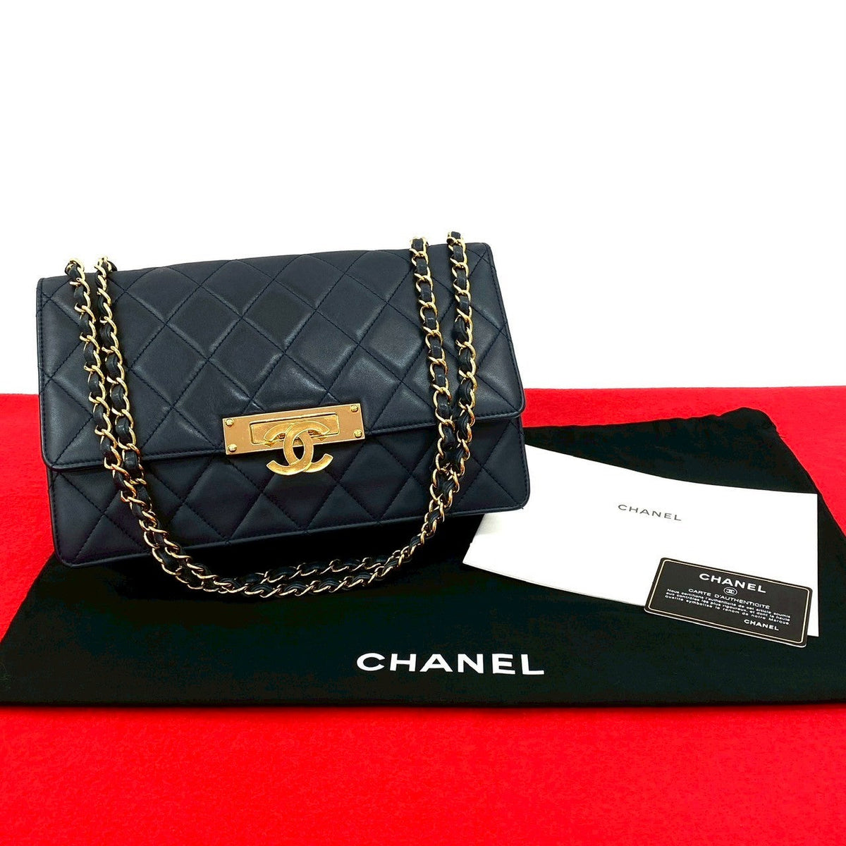 Chanel Matelasse Lambskin Shoulder Bag