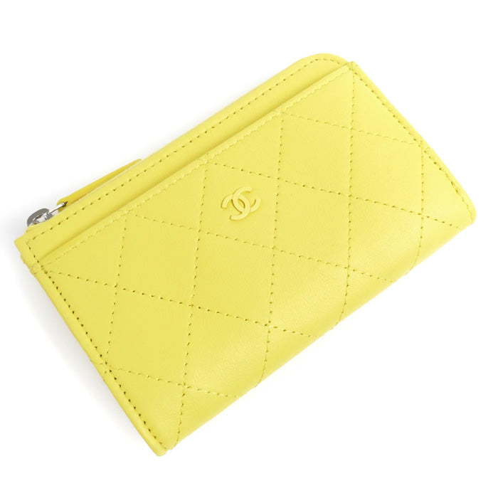 Chanel Fragment Case Grained Calfskin Card Case