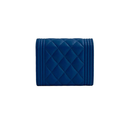 Chanel Boy Chanel Matelassé Lambskin Wallet