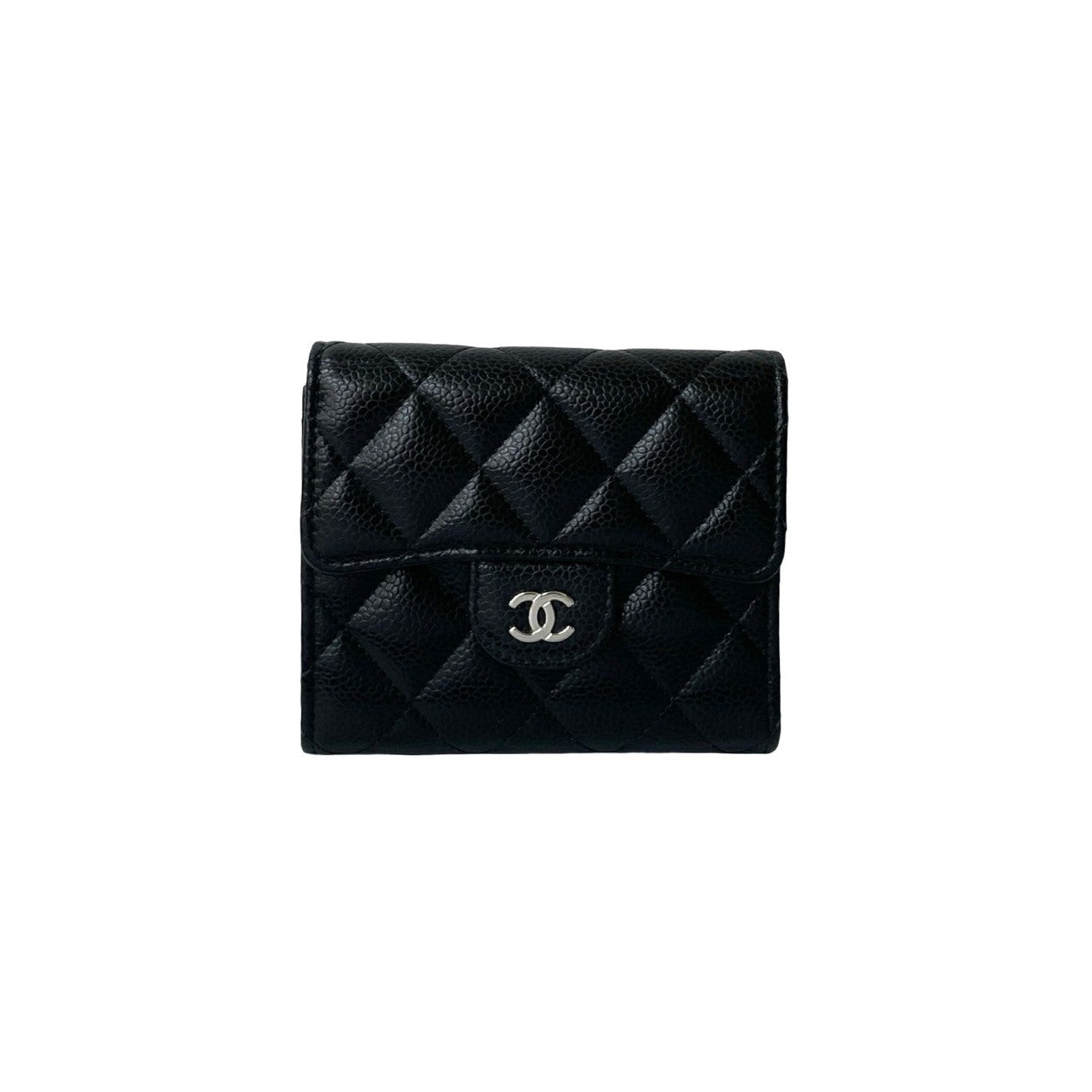 Chanel Matelassé Caviar Skin Wallet