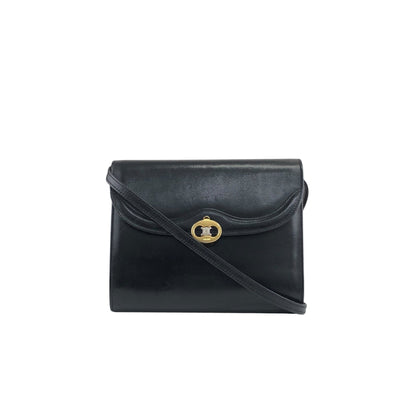 CELINE  Shoulder bag Black Vintage zfryrd