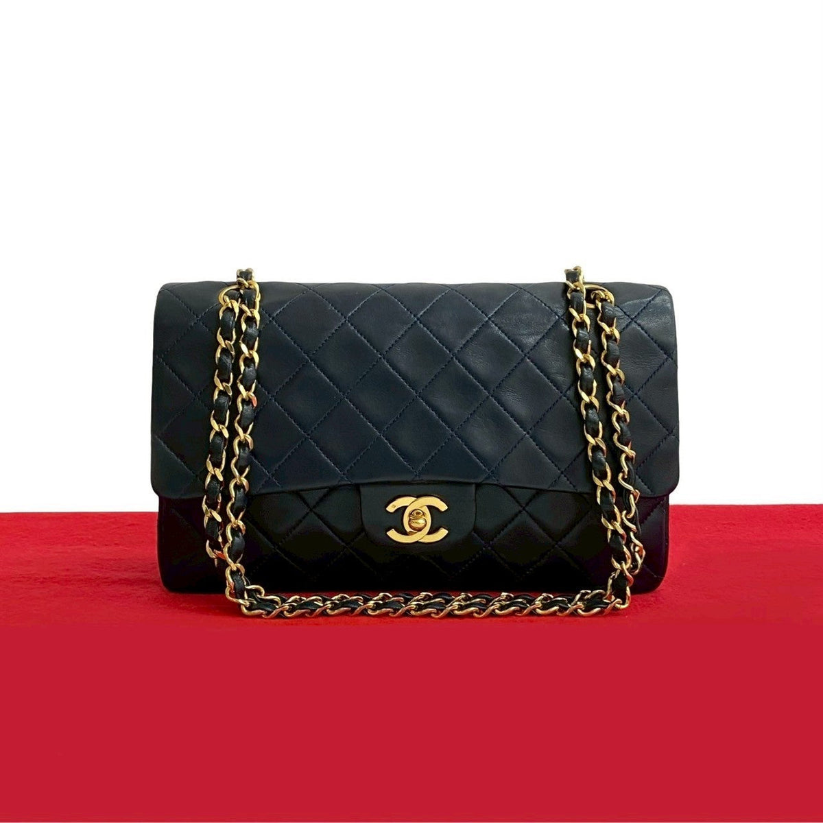 Chanel Matelasse Lambskin Shoulder Bag