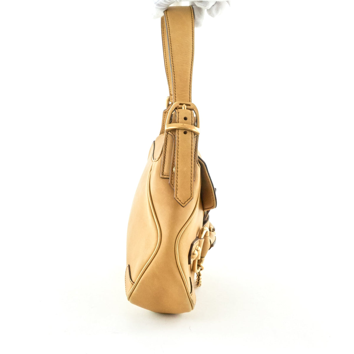 Guccissima Leather Horsebit Bag