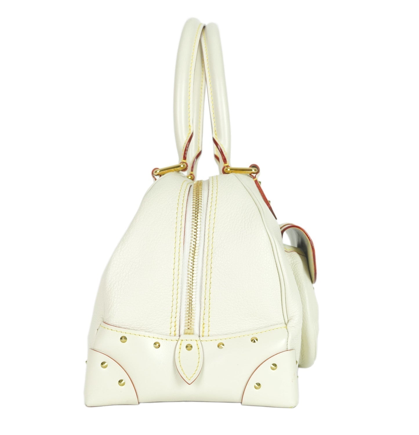 LOUIS VUITTON Le Superbe Suhali Goatskin Leather Handbag