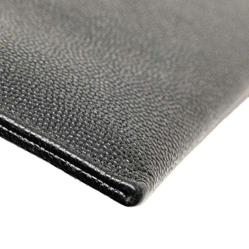 Chanel Coco Mark Caviar Skin Long Wallet