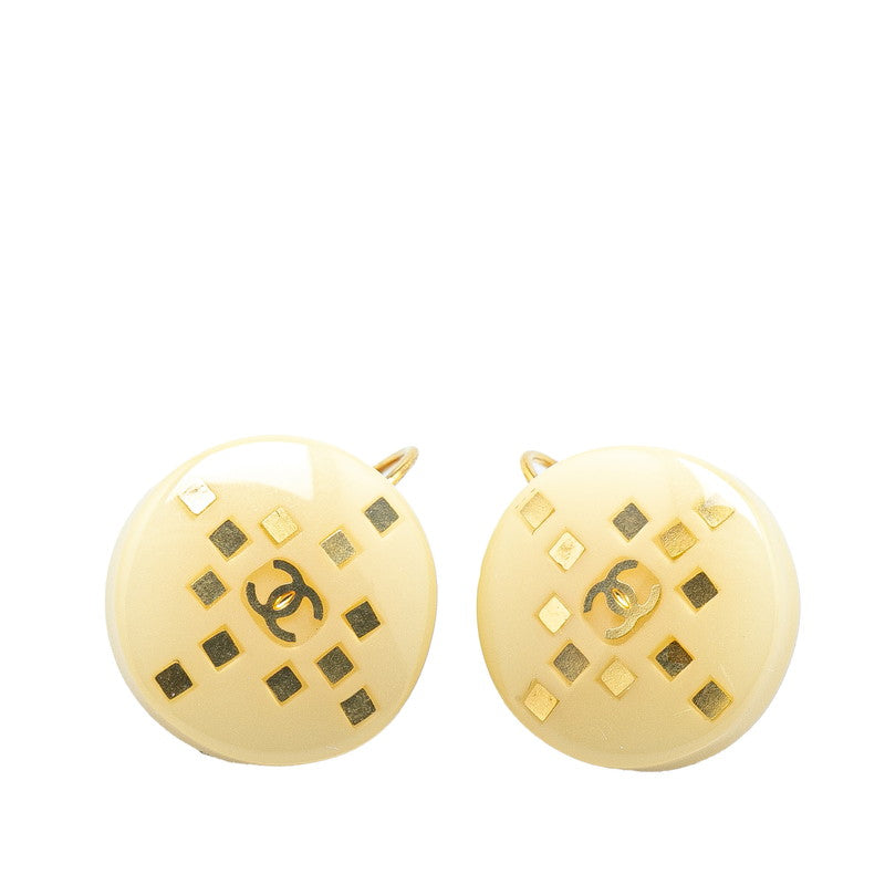 Chanel Gold Coco Mark Earrings 01A