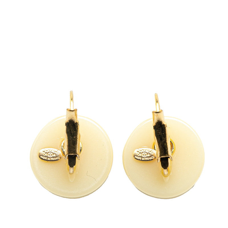 Chanel Gold Coco Mark Earrings 01A