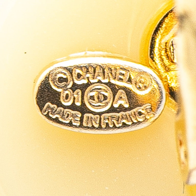 Chanel Gold Coco Mark Earrings 01A