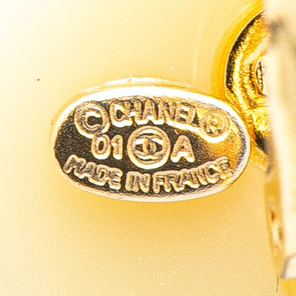 Chanel Gold Coco Mark Earrings 01A