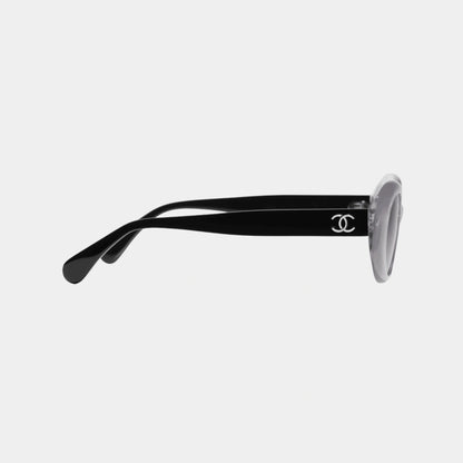 Oval Glasses in Acetate Frame