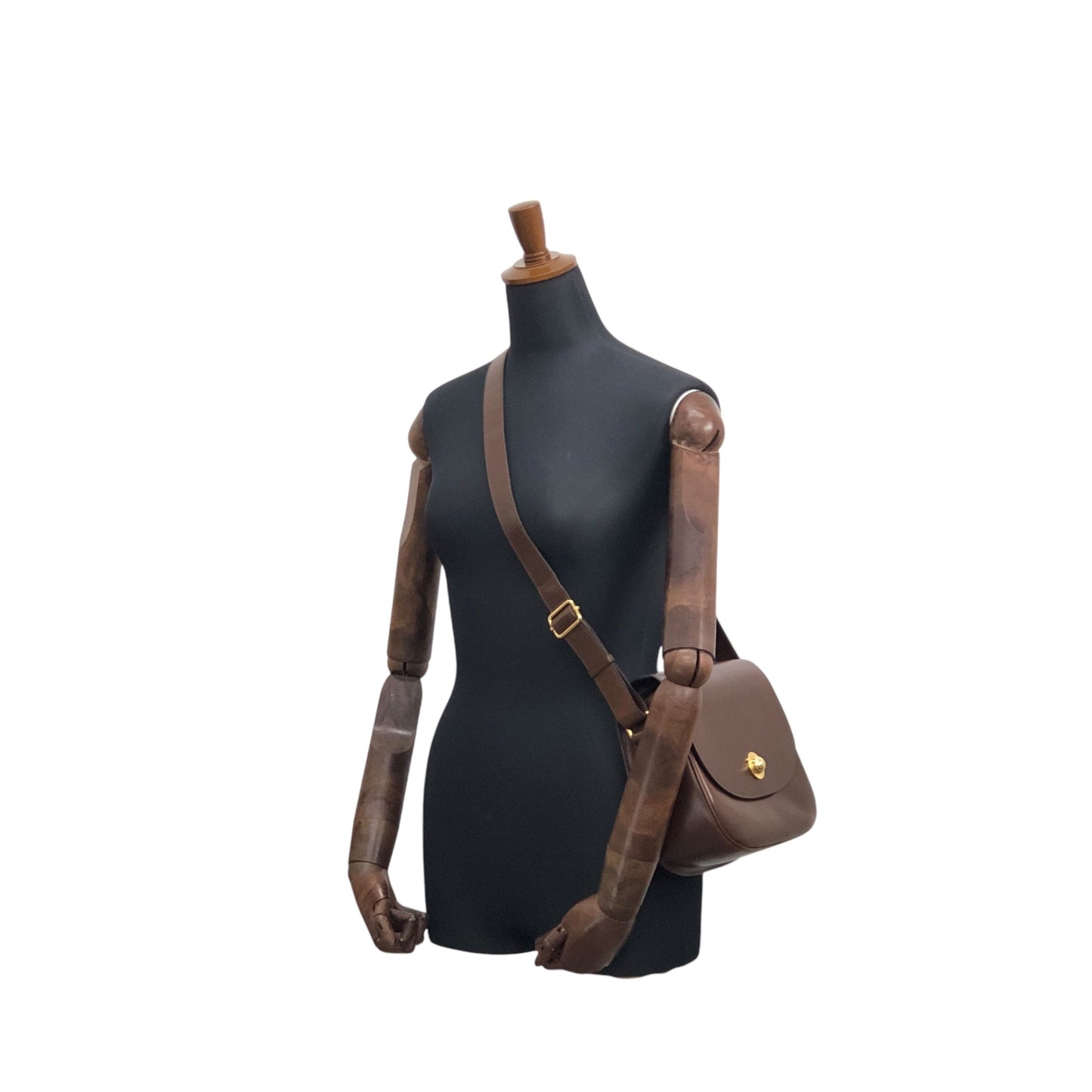 CELINE Starball Shoulder bag Brown Vintage iu3hk3