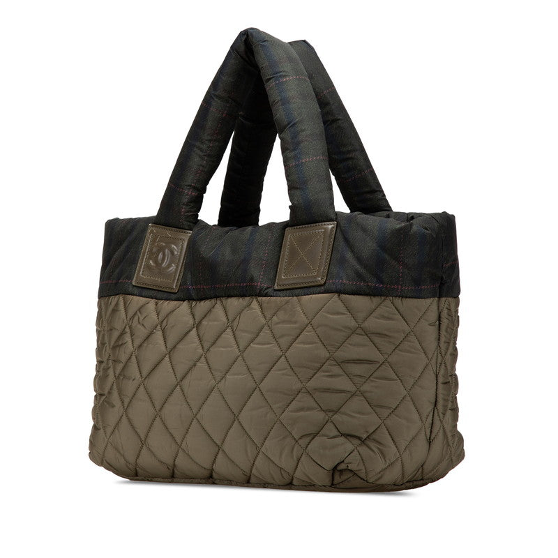 Chanel Coco Cocoon Nylon Leather Tote Bag