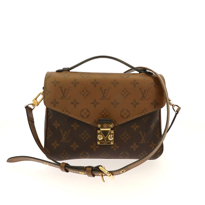 LOUIS VUITTON Metis Crossbody Bag in Brown Canvas