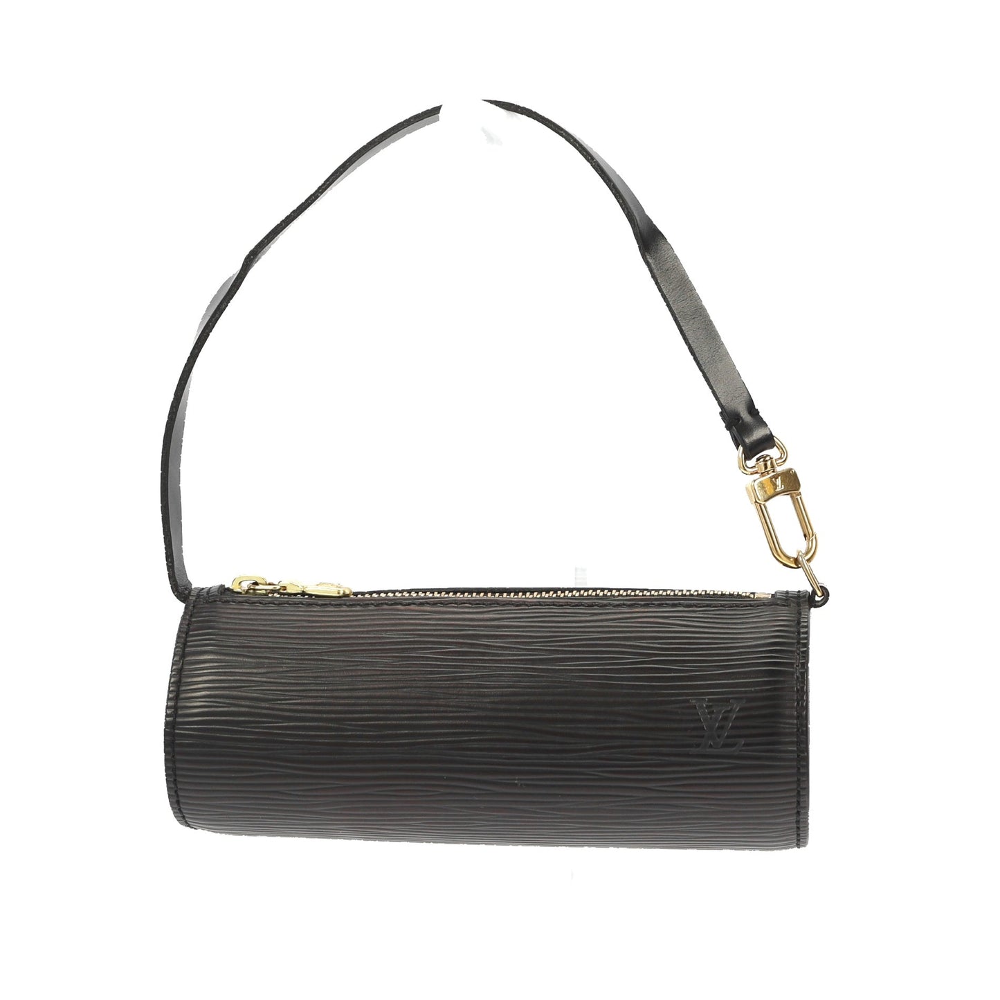 LOUIS VUITTON mini Papillon pochette in black Epi leather