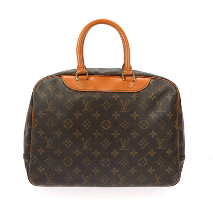 LOUIS VUITTON Deauville Handbag in Brown Canvas