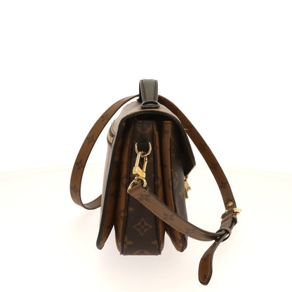 LOUIS VUITTON Metis Crossbody Bag in Brown Canvas