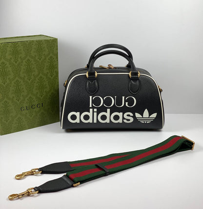 Gucci x adidas mini duffle bag