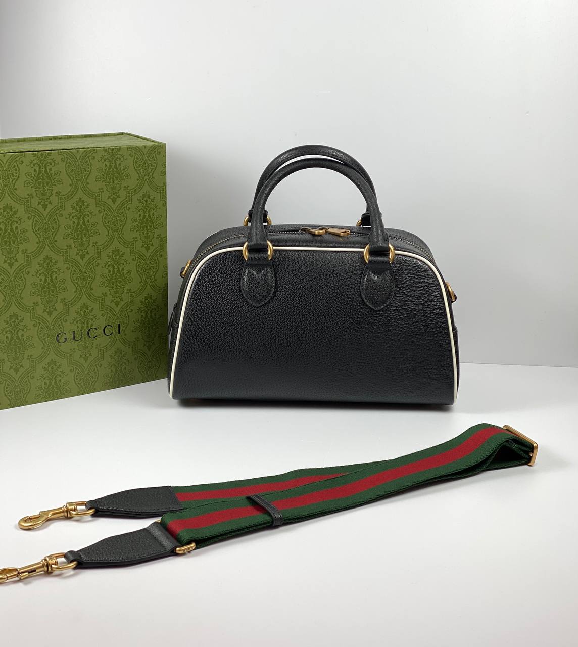 Gucci x adidas mini duffle bag