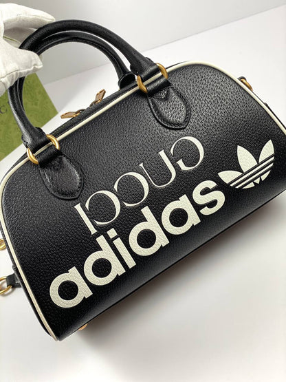 Gucci x adidas mini duffle bag