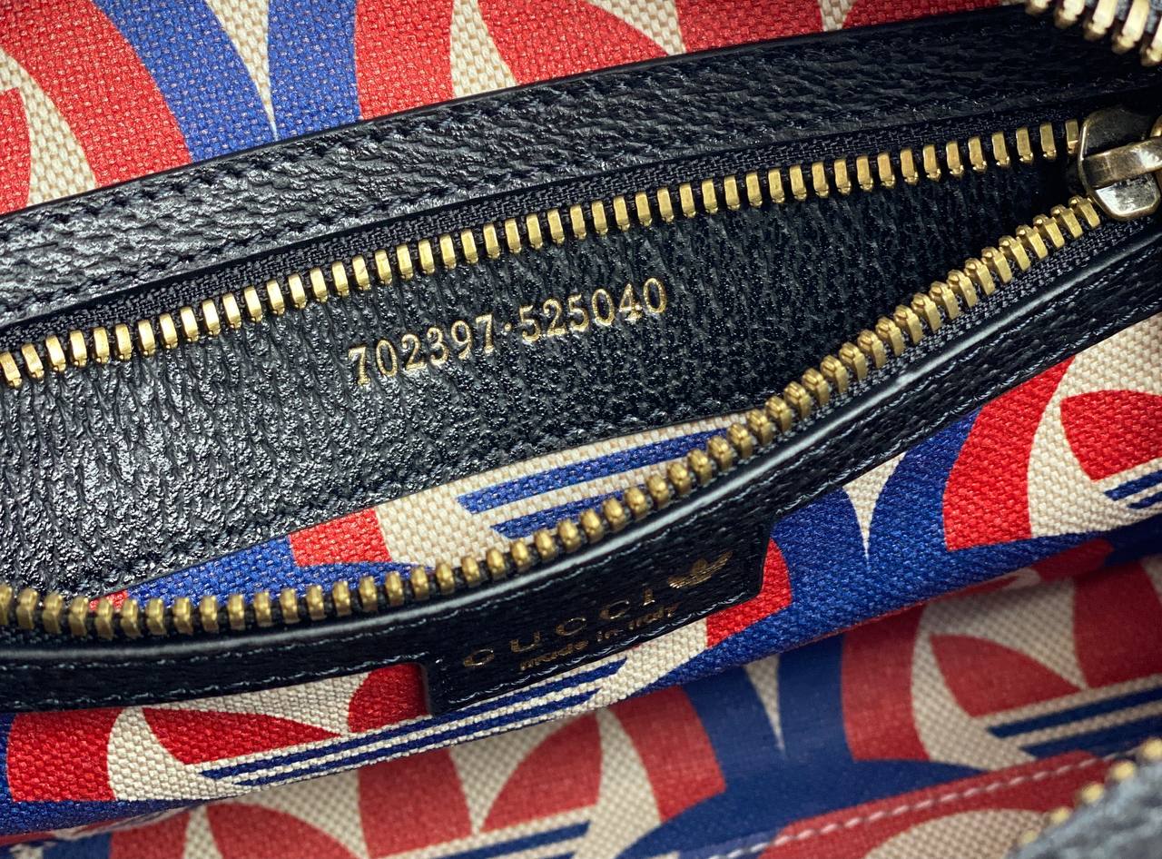 Gucci x adidas mini duffle bag