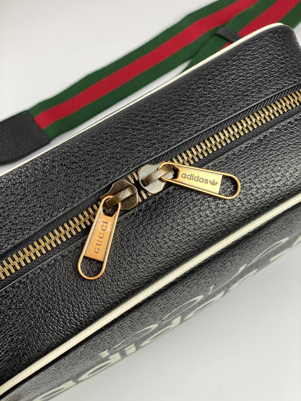 Gucci x adidas small shoulder bag black