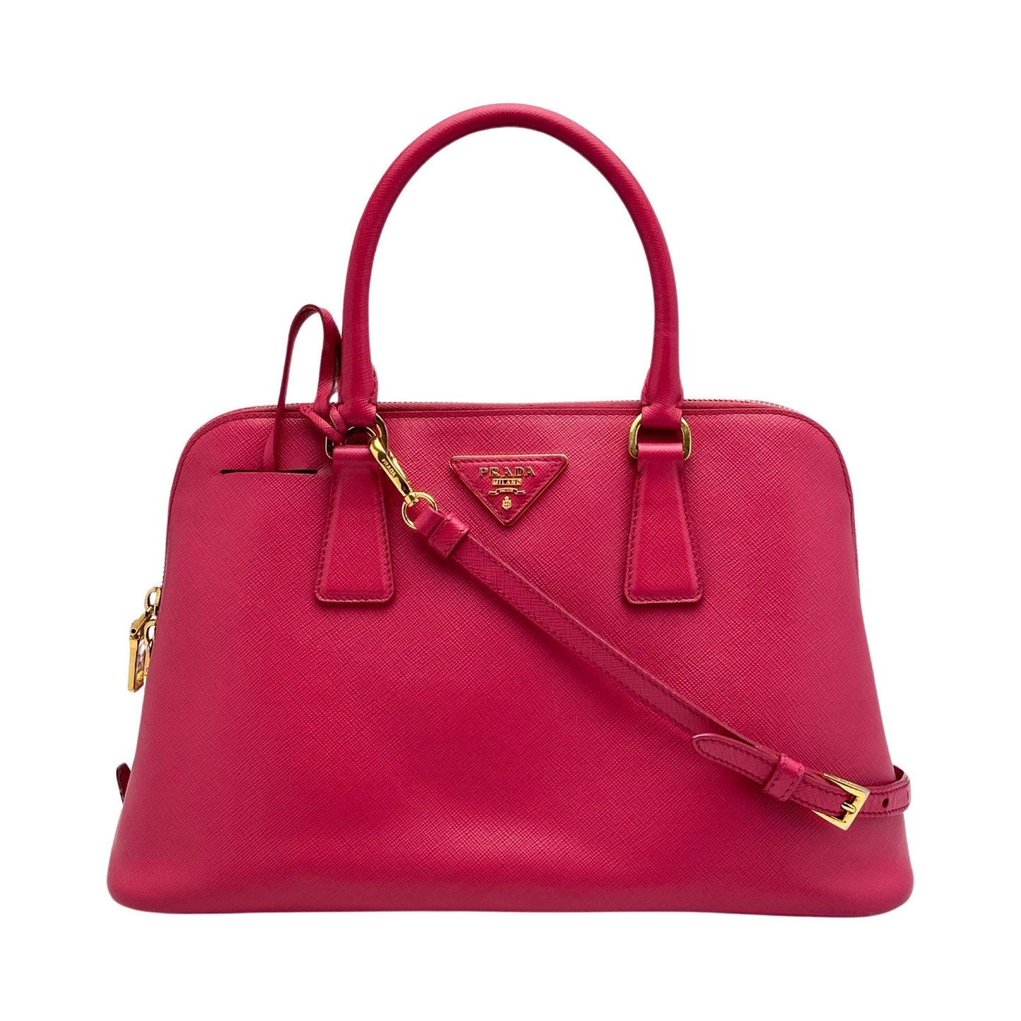 Prada Saffiano Leather Promenade HandBag