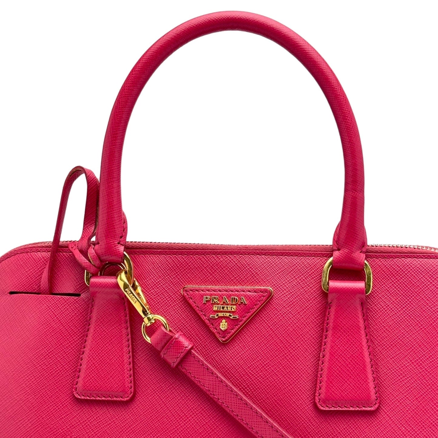 Prada Saffiano Leather Promenade HandBag