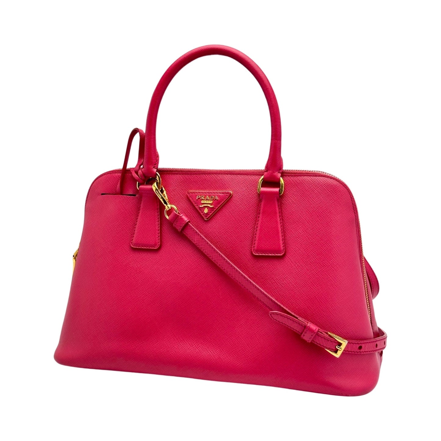 Prada Saffiano Leather Promenade HandBag