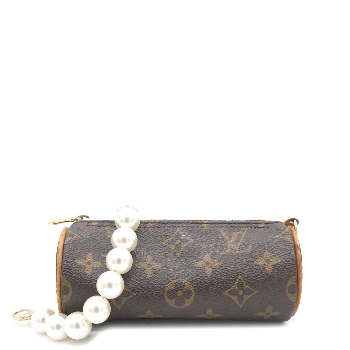 Louis-vuitton Vintage Monogram Mini Canvas Papillon Pouch