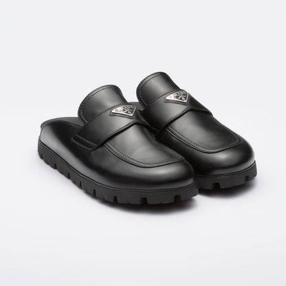 Leather sabots