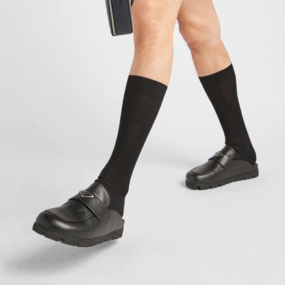 Leather sabots