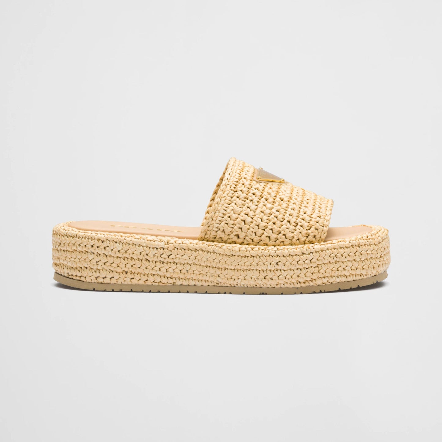 Crochet flatform slides