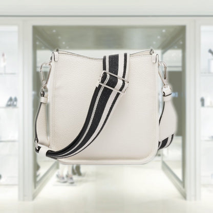 Leather mini shoulder bag