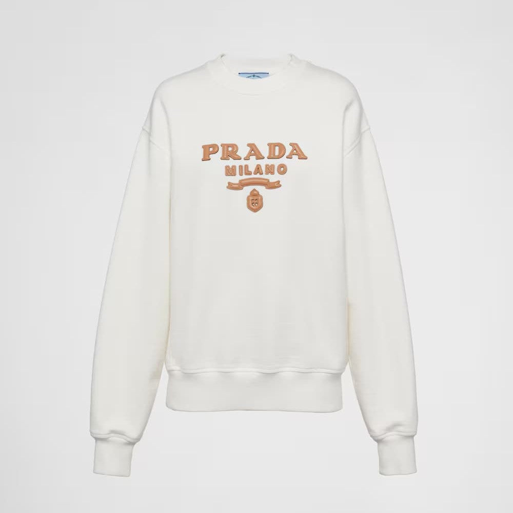 Oversized cotton sweatshirt