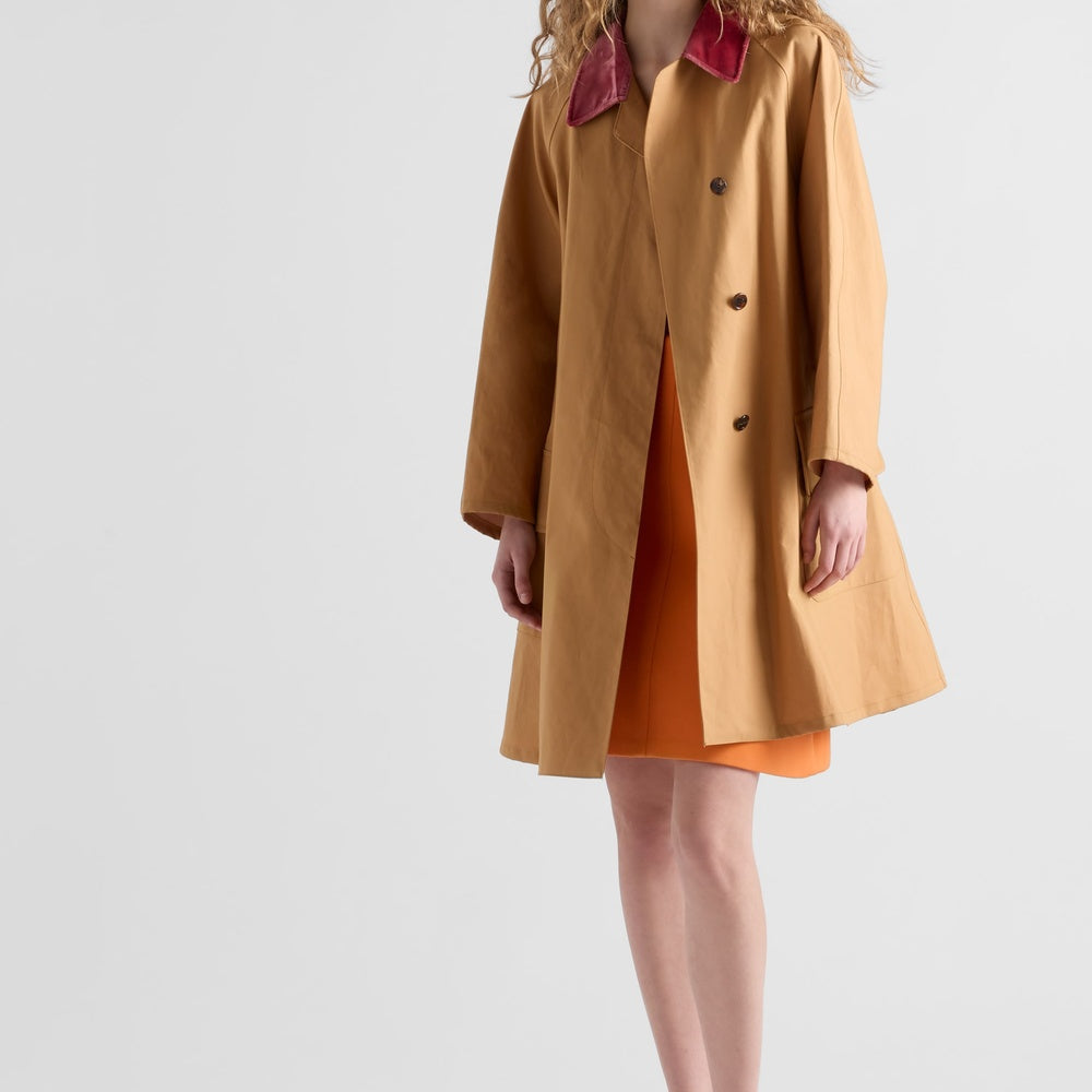 Cotton raincoat