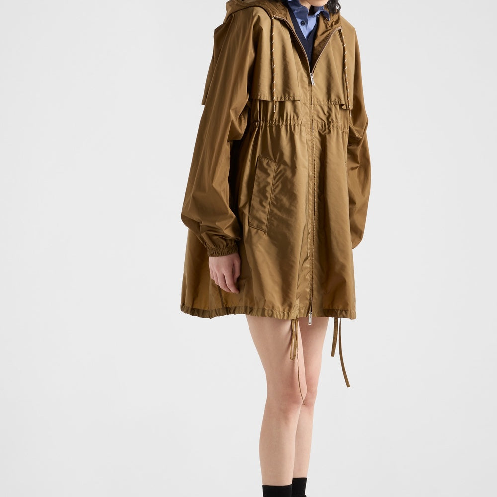 Lightweight Re-Nylon raincoat