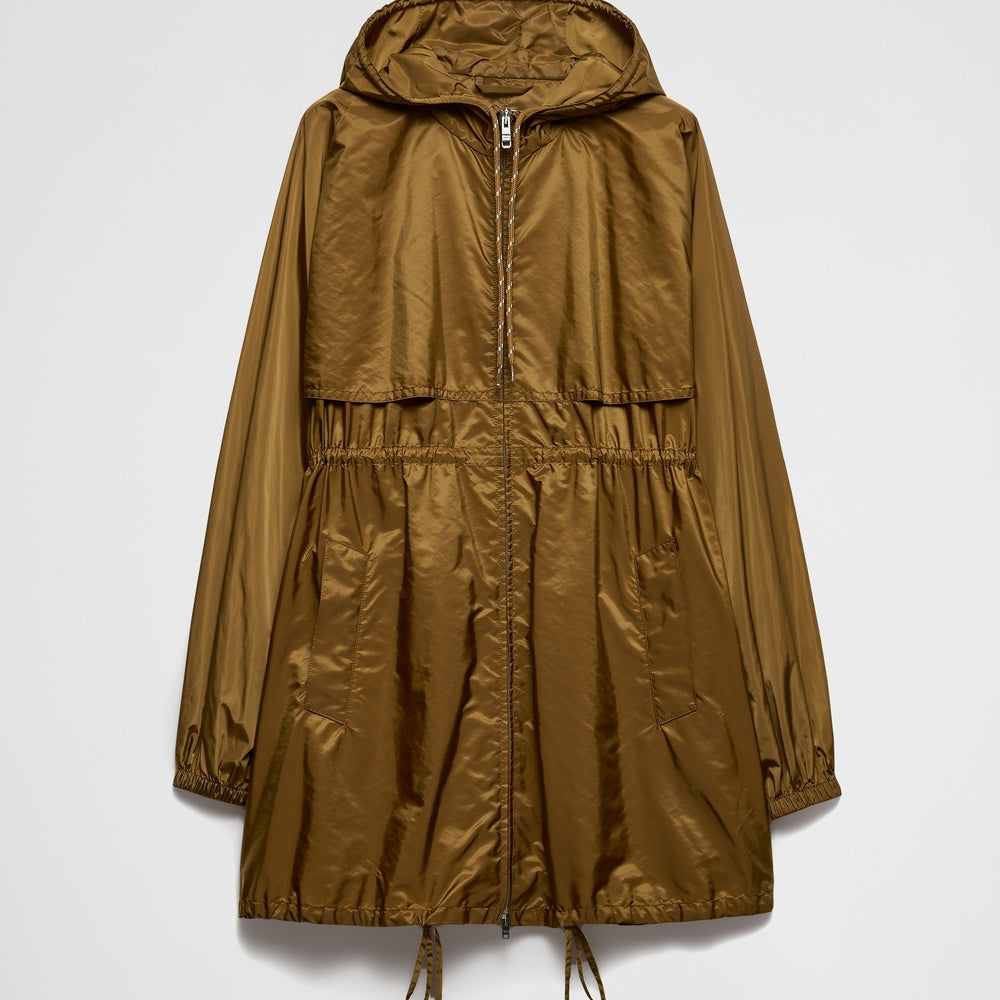 Lightweight Re-Nylon raincoat