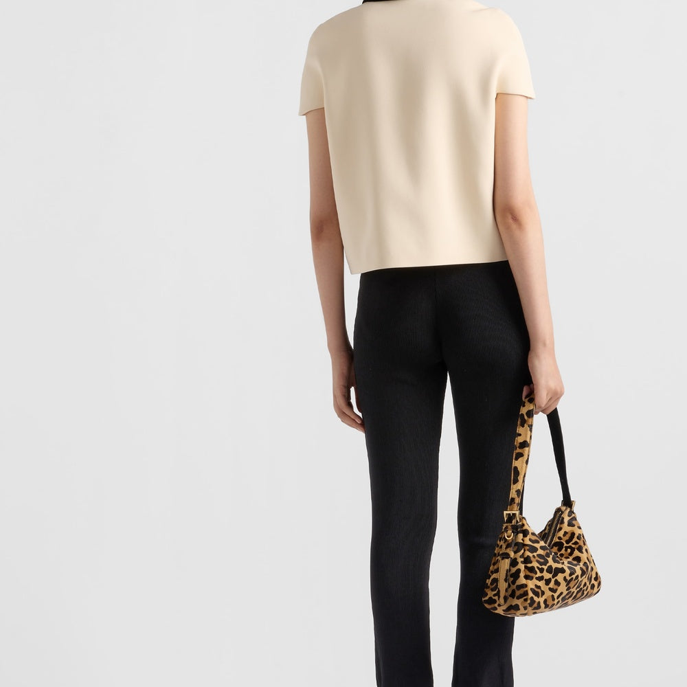 Sablé compact short-sleeved jacket