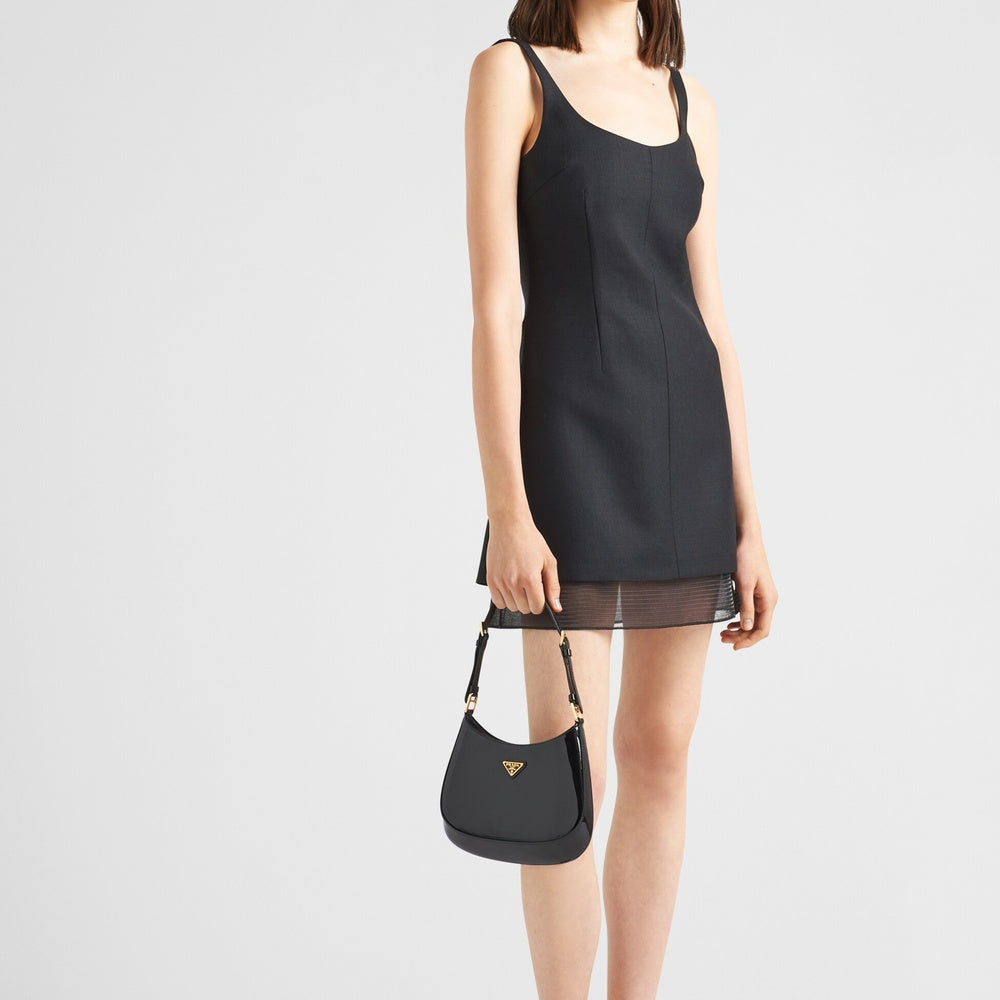 Wool mini-dress
