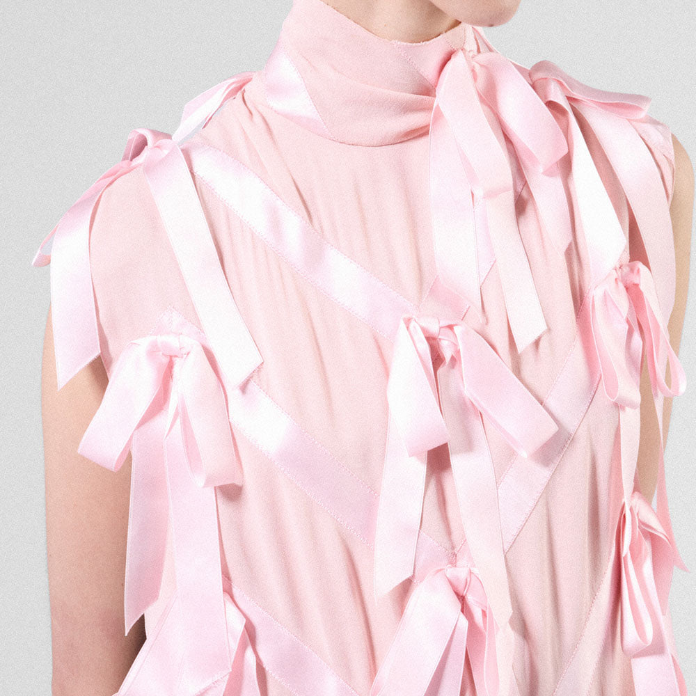 Sablé dress with bows