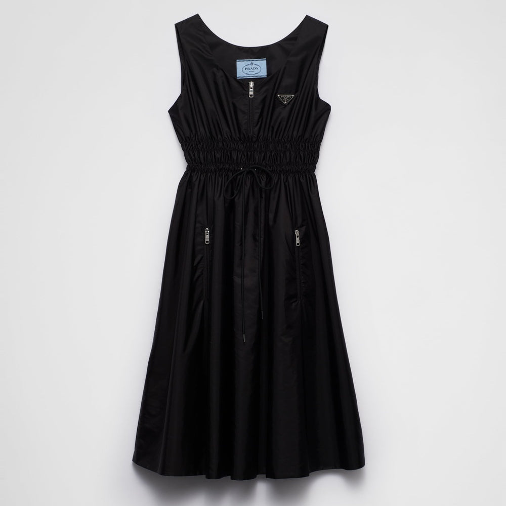 Light Re-Nylon sleeveless dress