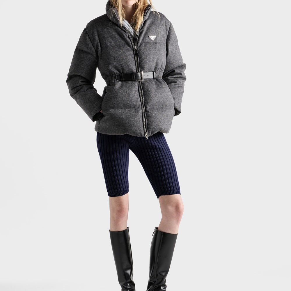 Loden down jacket