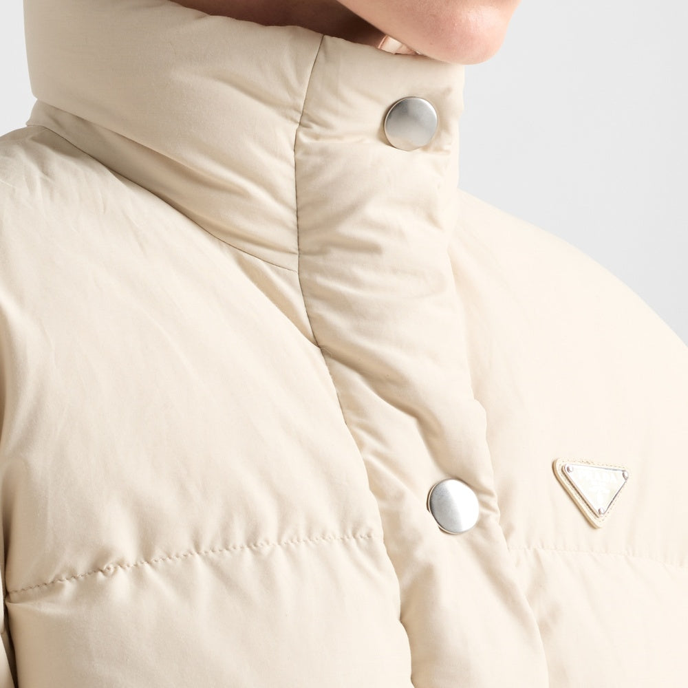 Technical fabric down jacket